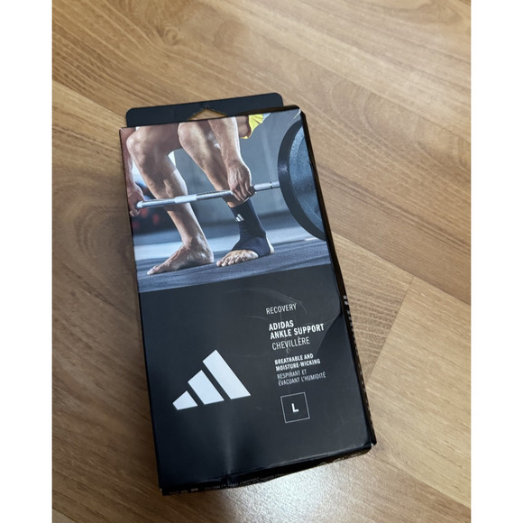 Adidas Originals Ankle Sleeve Pull On Lightweight Compression Support Size L NIB - Picture 1 of 2